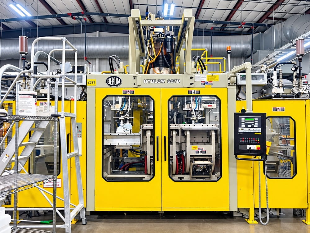 Precision blow-molded medical plastic components